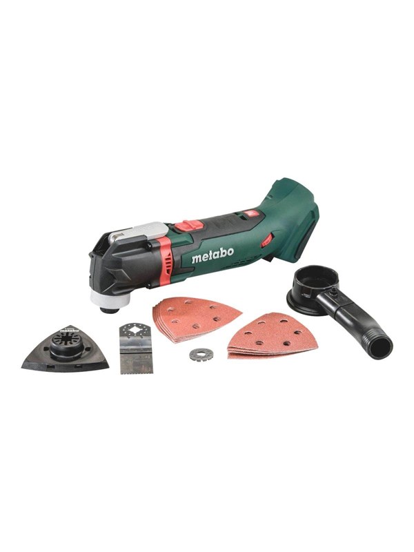 Metabo MT 18 LTX 18V Li-Ion Accu multitool body + 14 delige accessoireset