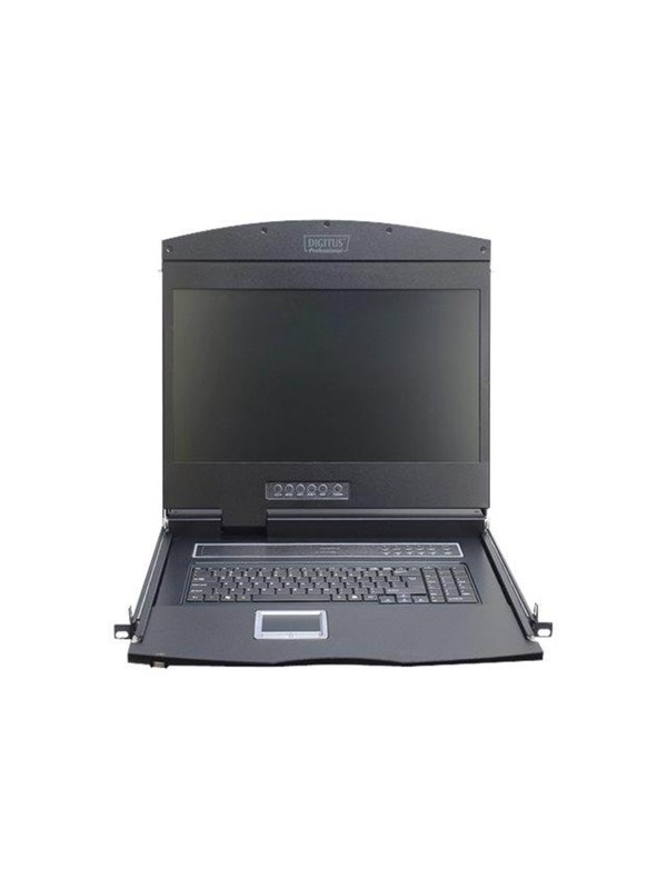 Digitus DS-72211-3GE KVM-console 16 poorten VGA 1366 x 768 Pixel