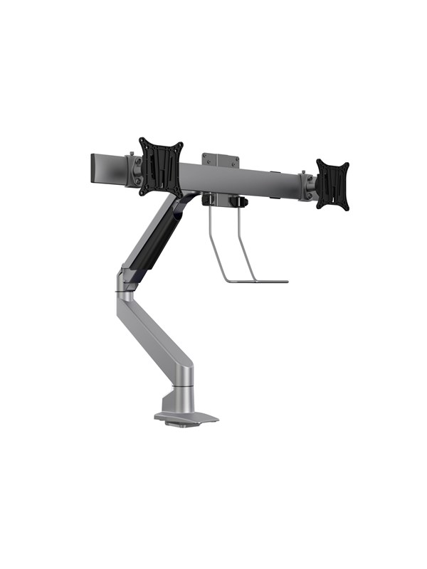 Multibrackets M VESA Gas Lift Arm w. Duo Crossbar 2 Silver
