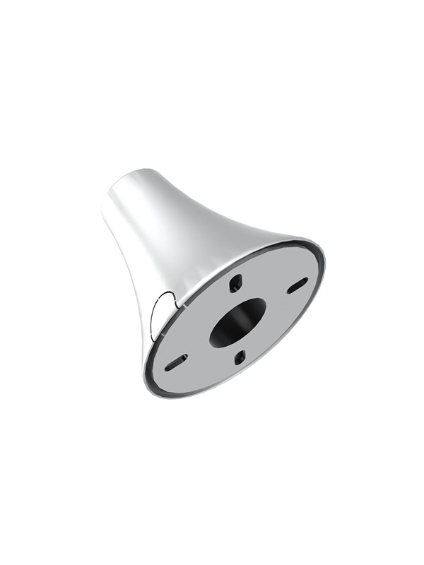 Multibrackets M Pro Series - Floor To Ceiling Wall Plate Chrome - Max 90 kg - recommended for