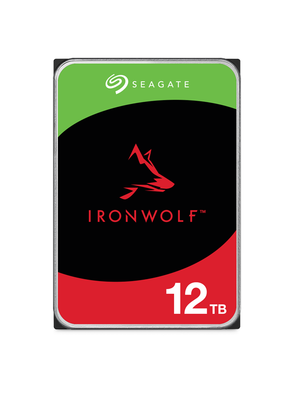 Seagate IronWolf - 12TB - Harde schijf - ST12000VN0008 - SATA-600 - 3.5"