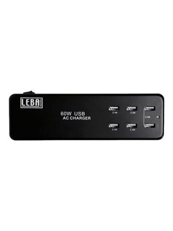 LEBA Innovation NoteCharge 5 Ports USB-A Charger 60 W