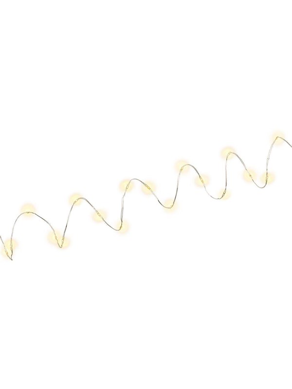 Pro Zilver wire light chain with 20 LEDs incl. timer