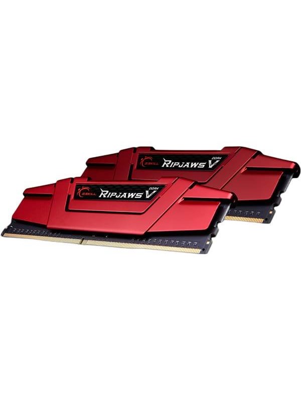 G.Skill Ripjaws V DDR4-3000 - 16GB - CL16 - Dual Channel (2 pcs) - Intel XMP - Rood
