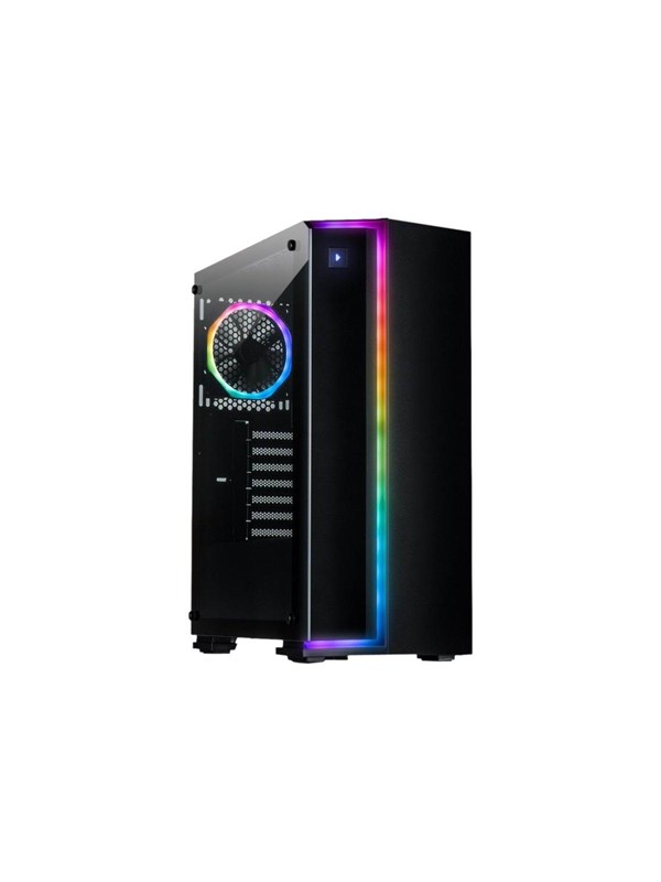 Inter-Tech S-3906 RENEGADE - Case - Tower - Zwart