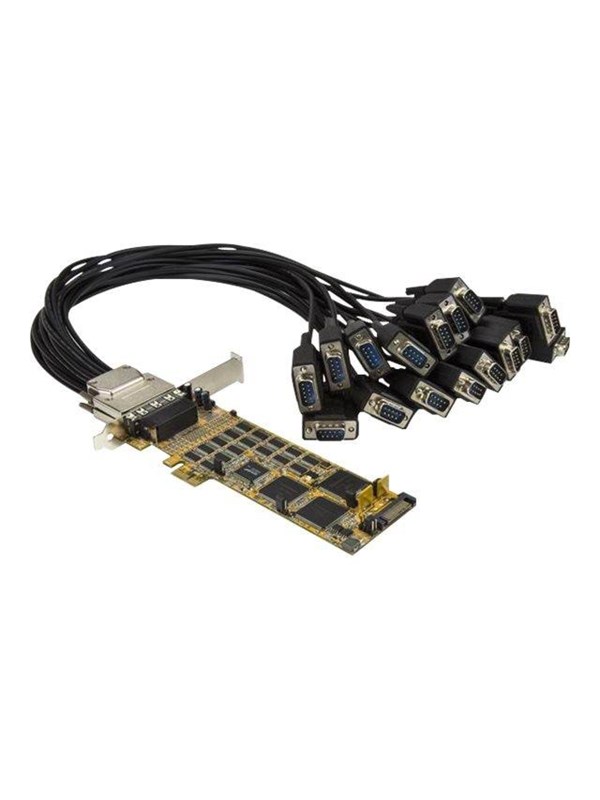 StarTech.com 16-poorts PCI Express seriële kaart - Hoge-snelheid PCIe seriële kaart - uitbreidingsmodule