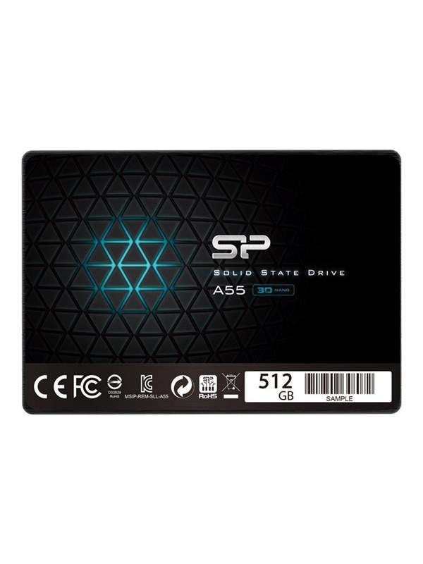 Silicon Power - Ace A55 - 512GB - Interne SSD - 2,5 inch - SATA III - 3D NAND