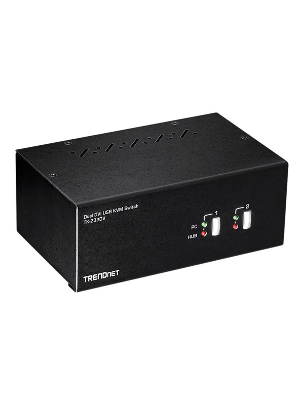 TRENDnet TK-232DV - KVM / audio / USB Schakelaar - 2 ports
