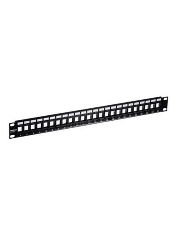 TRENDnet TC-KP24 - patch panel (blank) - 1U - 19"