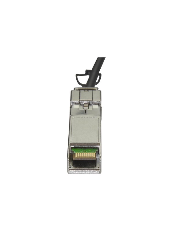 StarTech.com MSA Compliant SFP+ Direct-Attach Twinax Cable - 5 m (16.4 ft.) - 10GBase direct attach cable - 5 m - black - Zwart - 5m