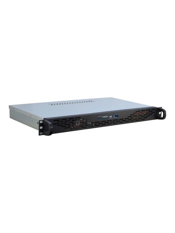 Inter-Tech IPC 1U-K-125L - Case - Server (Rack) - Grey