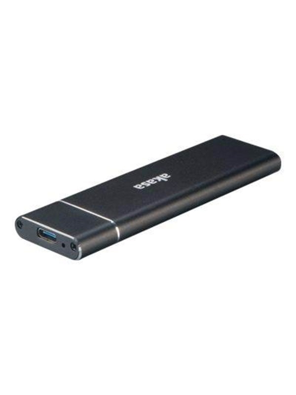 Akasa USB 3.1 Gen2 Superspeed+ , up to 10Gb/s Ali Enclosure for M.2 (NGFF) SSD (Supports 2230, 2242, 2260 & 2280)