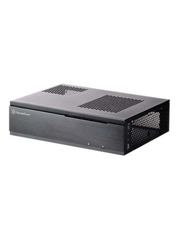 SilverStone MILO ML06 - Case - Desktop slimline - Zwart