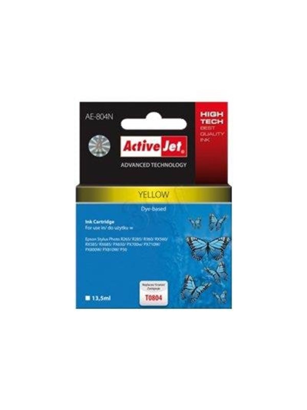 Originele inkt cartridge Activejet AE-804N Geel