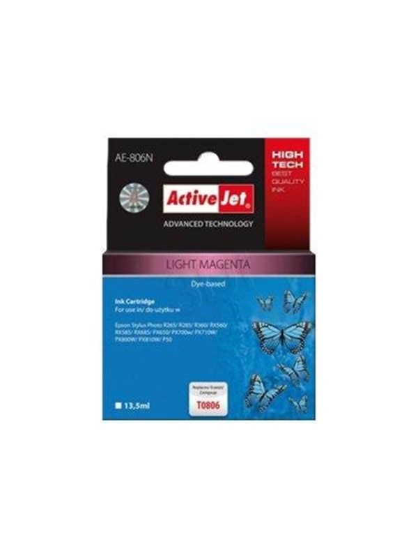 Originele inkt cartridge Activejet AE-806N Lichtmagenta