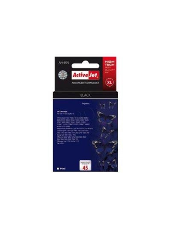 Compatibele inktcartridge Activejet AH-45N Zwart
