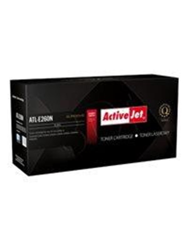 ActiveJet ATL-E260N Toner voor Lexmark-printer; Lexmark E260A11E vervanging; Opperste; 3500 pagina's; zwart.