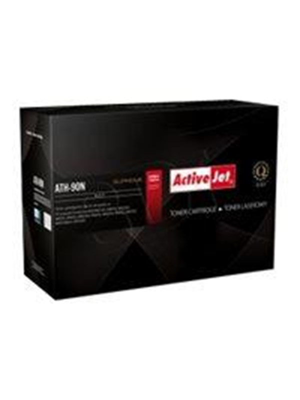 ActiveJet ATH-90N toner voor HP-printer; HP 90A CE390A-vervanging; Opperste; 10000 pagina's; zwart.