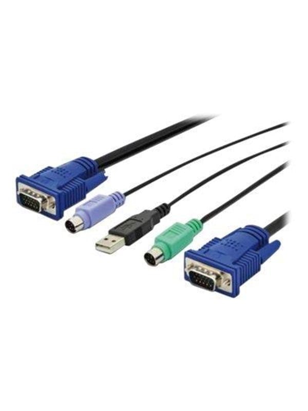 DIGITUS Octopus - Toetsenbord / Video / Muis (KVM) cable - 1.8 m