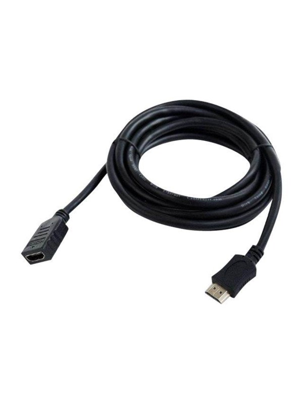 HDMI verlengkabel | HDMI2.0 (4K 60Hz + HDR) | koper | zwart | 3 meter