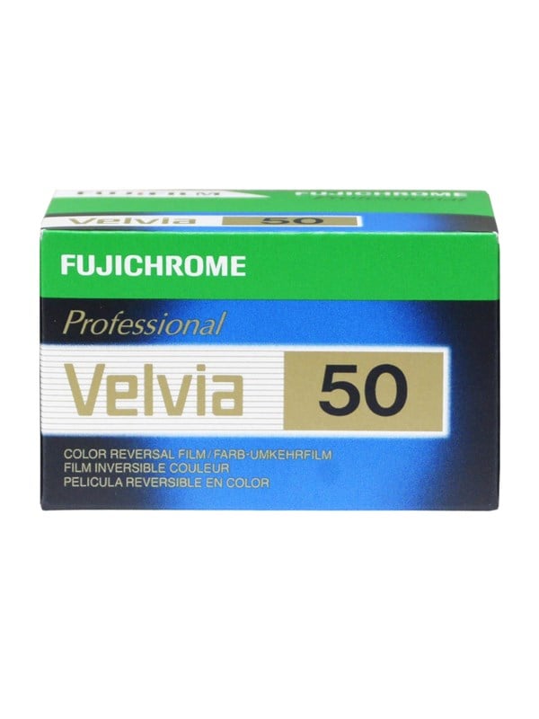 Fujifilm Fujichrome Velvia 50 (RVP)