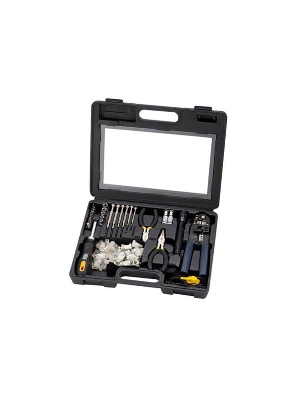 Deltaco Sprotek STK-985 Tool kit for computers and network cables black