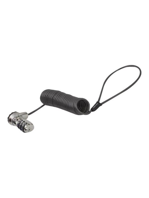 StarTech.com Laptop Cable Lock - Self-Coiling Cable - 3-Digit Combination - security cable lock