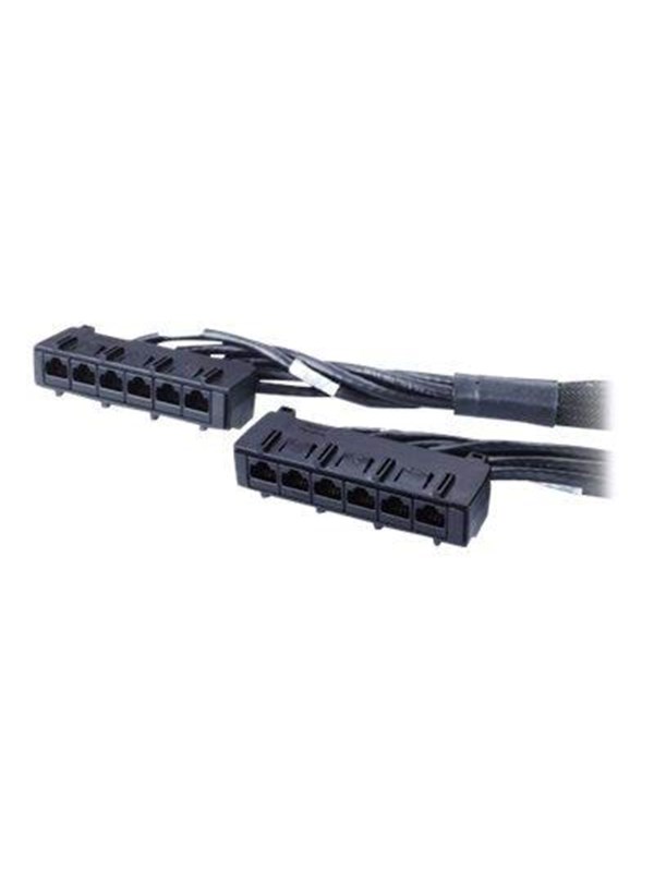 APC Data Distribution Cable - network cable - 18.3 m - black - Zwart - 18m