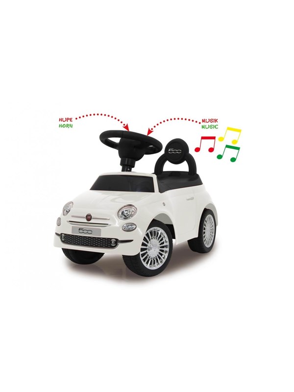 Jamara Push Car Fiat 500 Wit