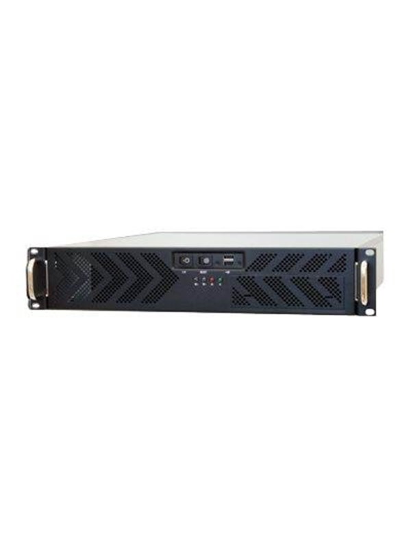 Chieftec 19" 2HE UNC-210T-B-U3-OP ATX - Case - Server (Rack) - Zwart