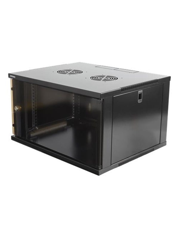 Deltaco 19" kast 6U 540x450mm staand of wandmontage