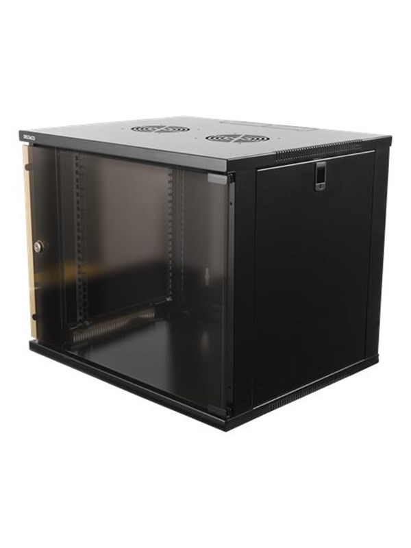 Deltaco 19" kast 9U 540x450mm staand of wandmontage