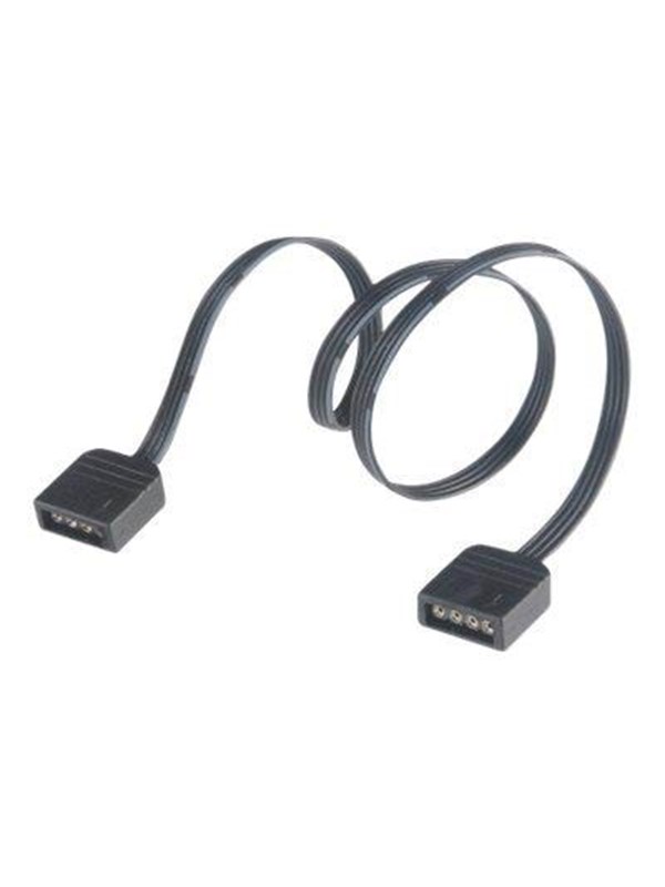 Akasa RGB LED Strip Light Extension with Male or Female interchangeable connectors - 30cm
