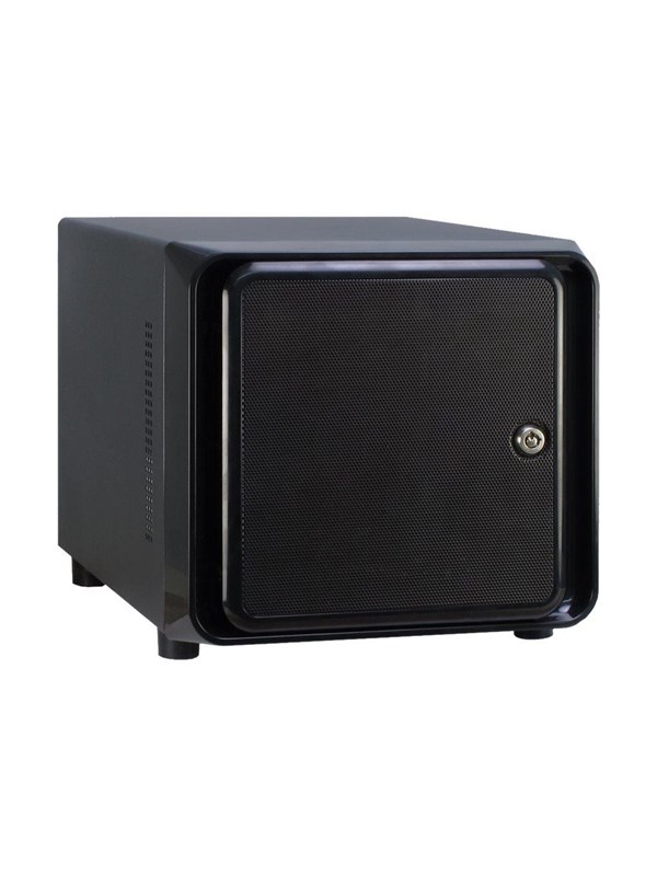 Inter-Tech IPC SC-4100 - Case - Ultra small form factor - Zwart