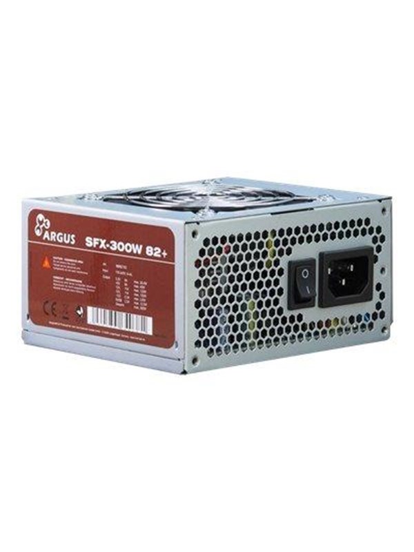 Inter-Tech Argus SFX-300W 82+ Voeding - 300 Watt - 80 mm - ATX - 80 Plus 80 PLUS