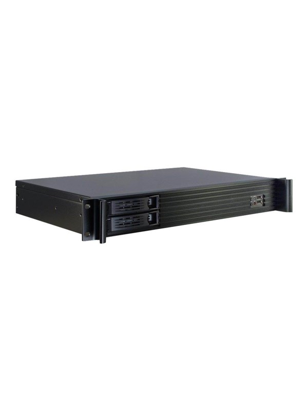 Inter-Tech 1.5U-1528L - Case - Server (Rack) - Zwart