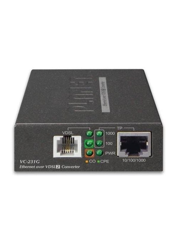 PLANET 1-Port 10/100/1000T Ethernet Aan VDSL2 Conve