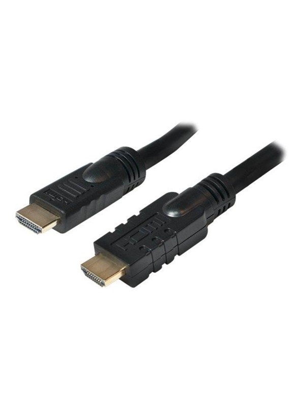 LogiLink CHA0020 HDMI kabel 20 m HDMI Type A (Standaard) Zwart
