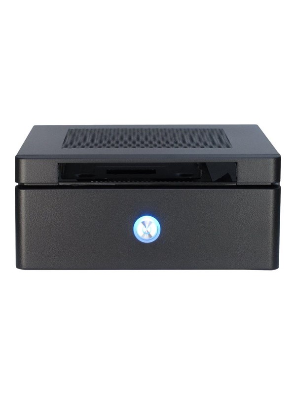 Inter-Tech ITX-603 Mini-tower PC-behuizing Zwart Met ventilatiesleuven