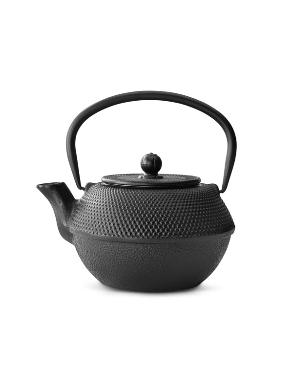 bredemeijer Theepot, zwart, gietijzer, 1,1L, JANG