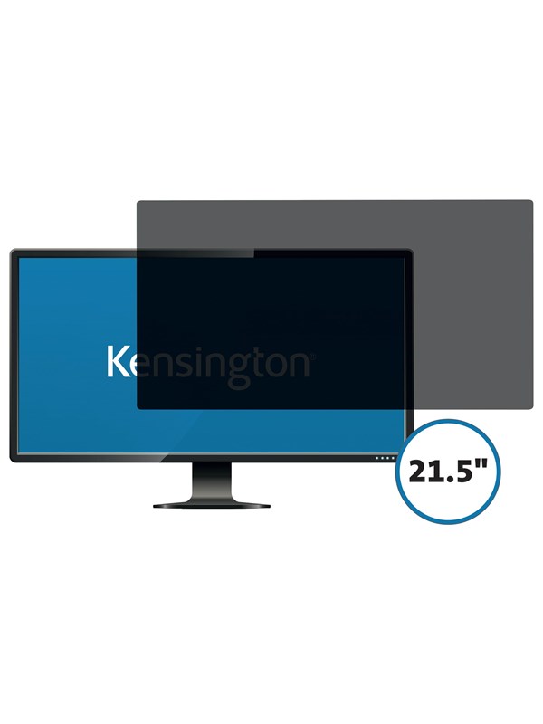 Kensington 21,5" (16:9) Monitor Privacyfilter 2-Weg Verwijderbaar