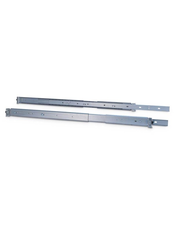 Inter-Tech Rack telescopic rails - Grijs - 2U - 19"