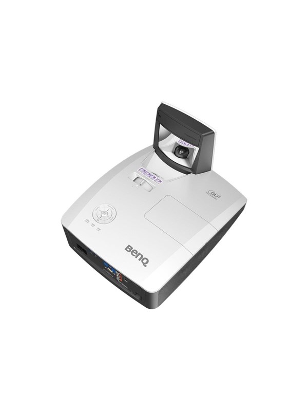 BenQ Projector MH856UST+ - DLP projector - ultra short-throw - 3D - 1920 x 1080 - 3500 ANSI lumens