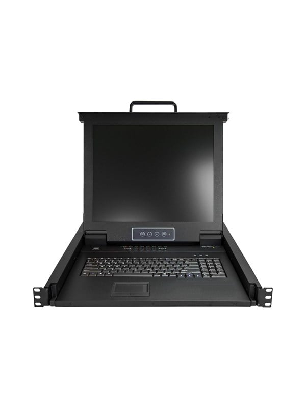 StarTech.com Rackmount KVM Console - 16 Ports with 17 LCD Monitor - KVM console - 17