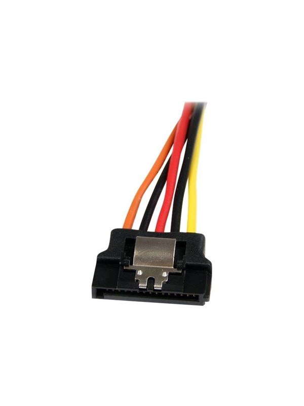 StarTech.com Latching SATA-voeding Y Splitter Cable AV / multimedia paneel - M/F - Stroom splitter - 15.24 cm
