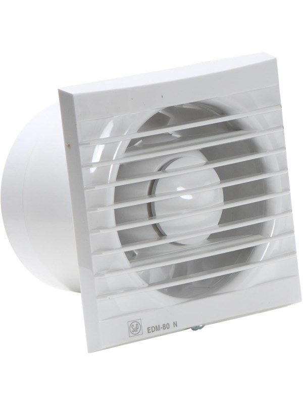 THERMEX EDM 80 ventilator, timer, Ø100 mm, wit
