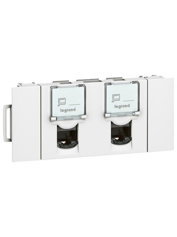 Legrand Rj45x2 c6 ftp Clip mosaic skt