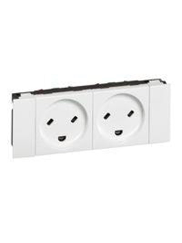 Legrand Socket edb Deens Standaard 2p+e double