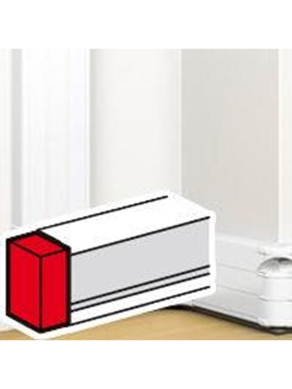 Legrand End cap trk mosaic 50x180