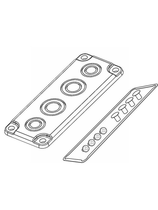 FIBOX Flensset maat 2 2xm20/32+2xm25/40